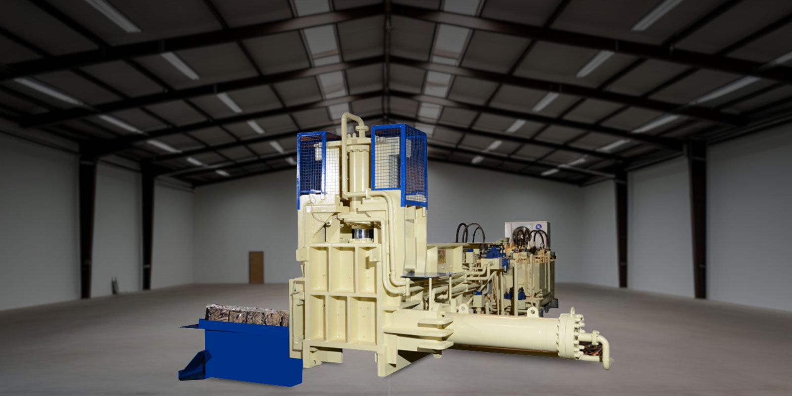 Hydraulic Bale Press Machine